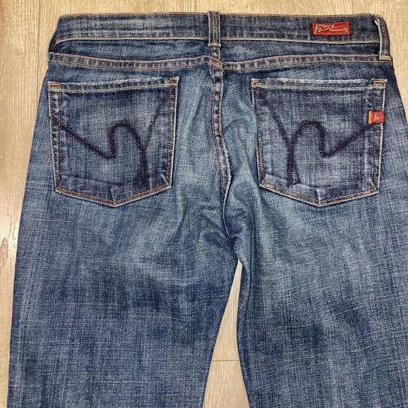Citizens of Humanity Kelly Low Rise Bootcut  Vintage Jeans Med Wash Sz 28 USA - Picture 9 of 14
